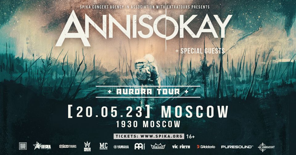Annisokay в Москве / 20 мая 2023