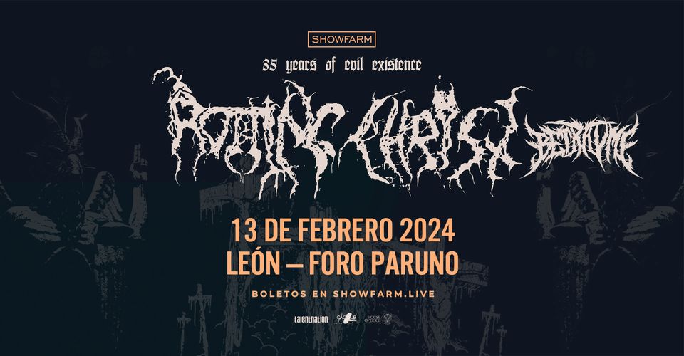 Rotting Christ / León, 13 de febrero 2024