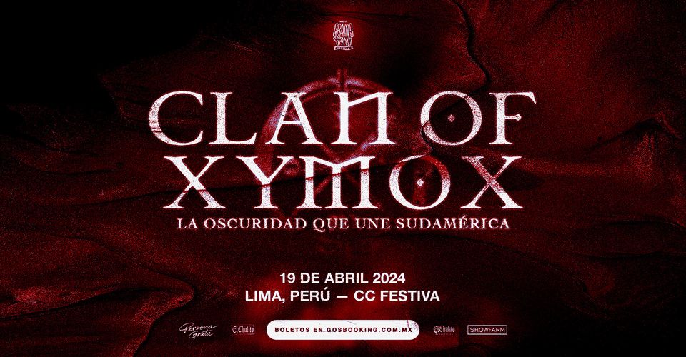Clan of Xymox / Lima, 19 de abril 2024