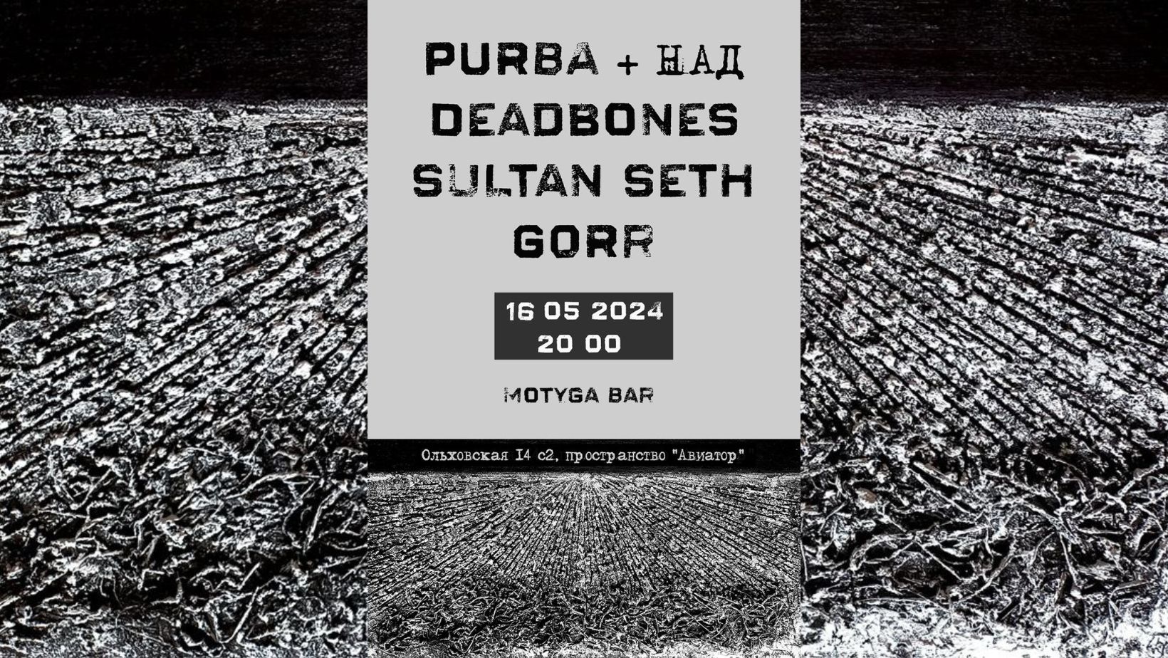 16/05 PURBA+НАД | Deadbones | Sultan Seth | GORR